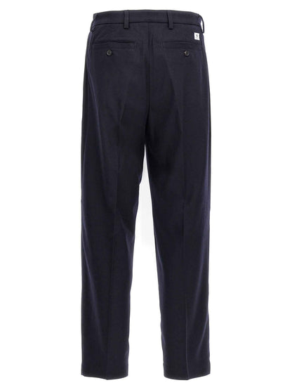 Blue Wool Dress Pants