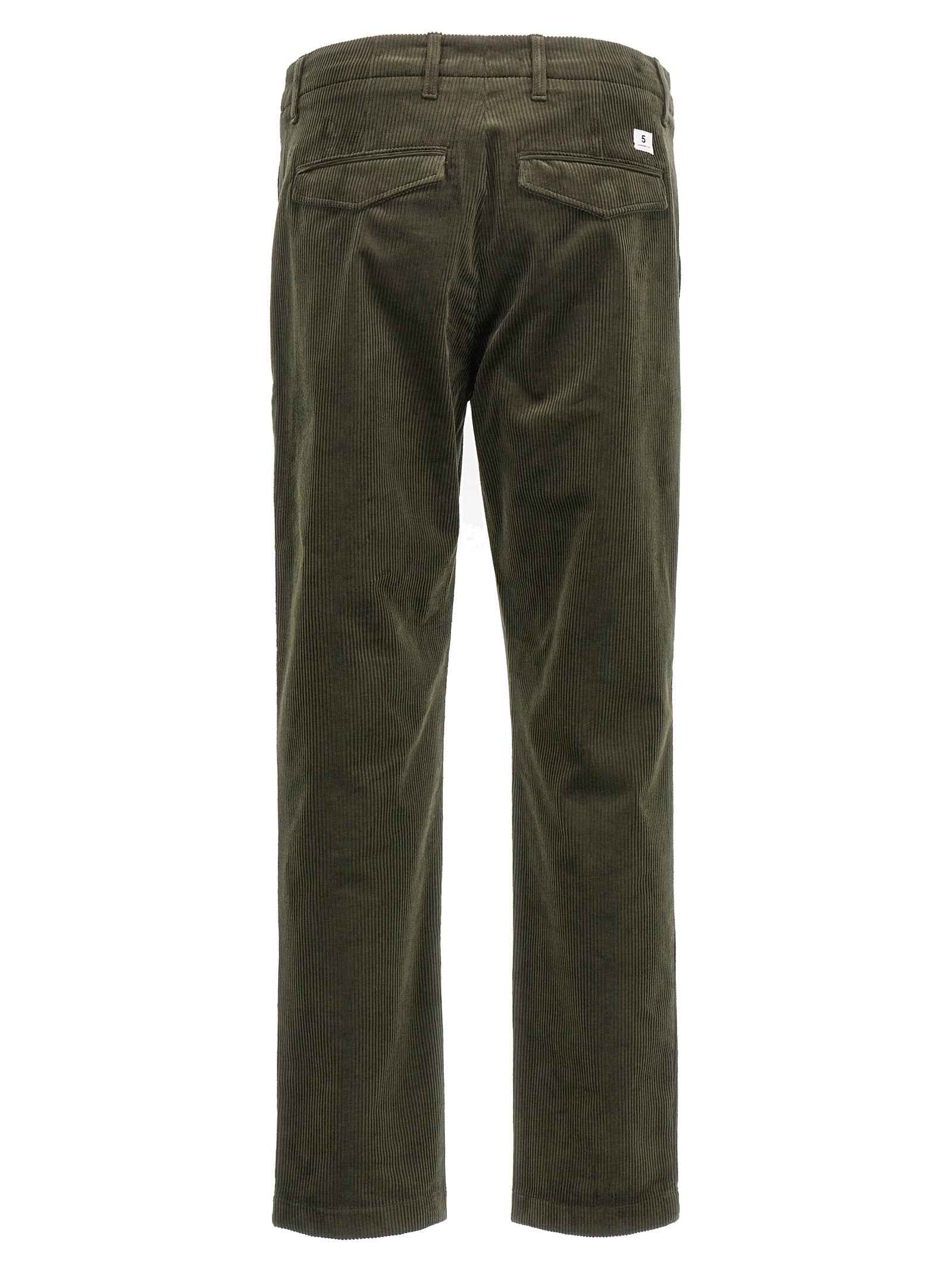 Bicolor Cotton Pants