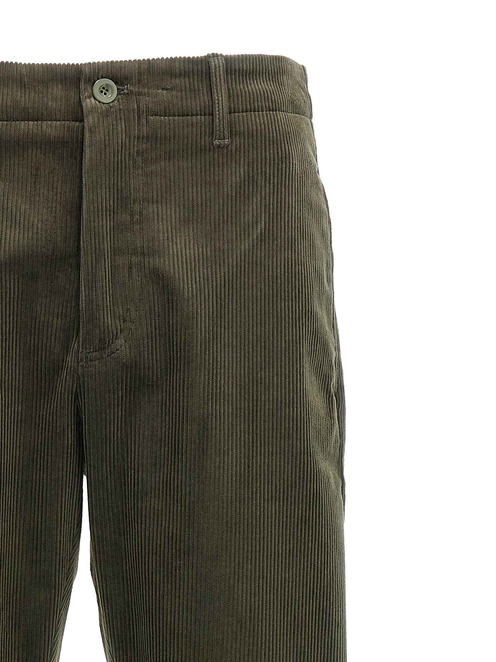 Bicolor Cotton Pants