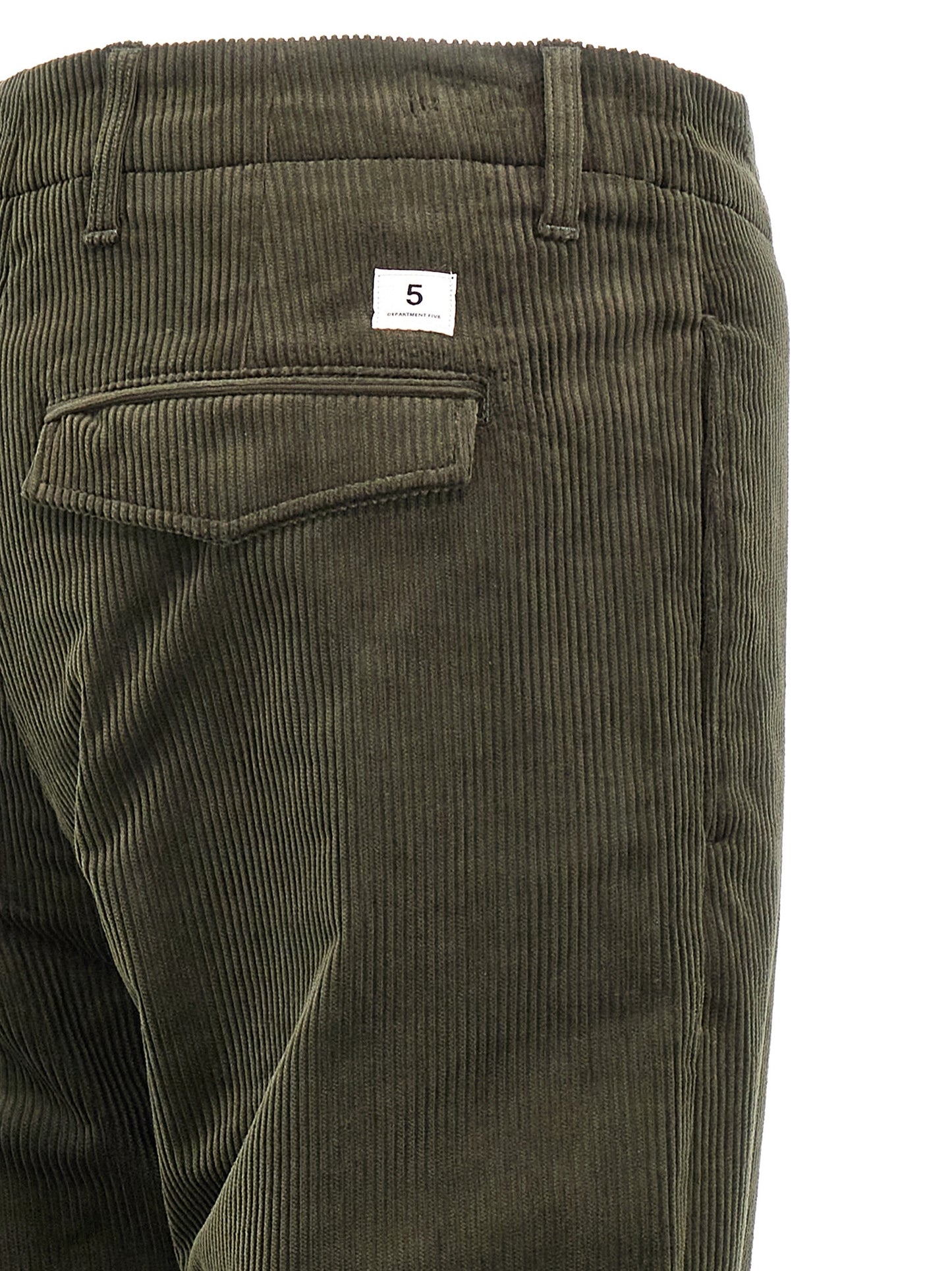Bicolor Cotton Pants