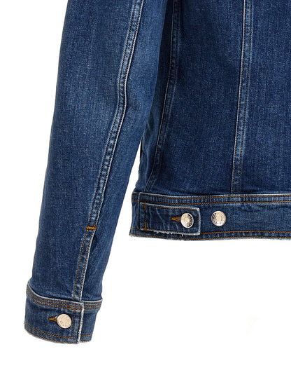 Blue Cotton Denim Jacket