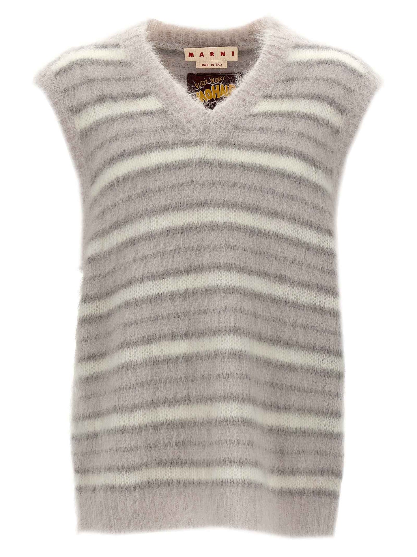 Gray Mohair Sweatshirt