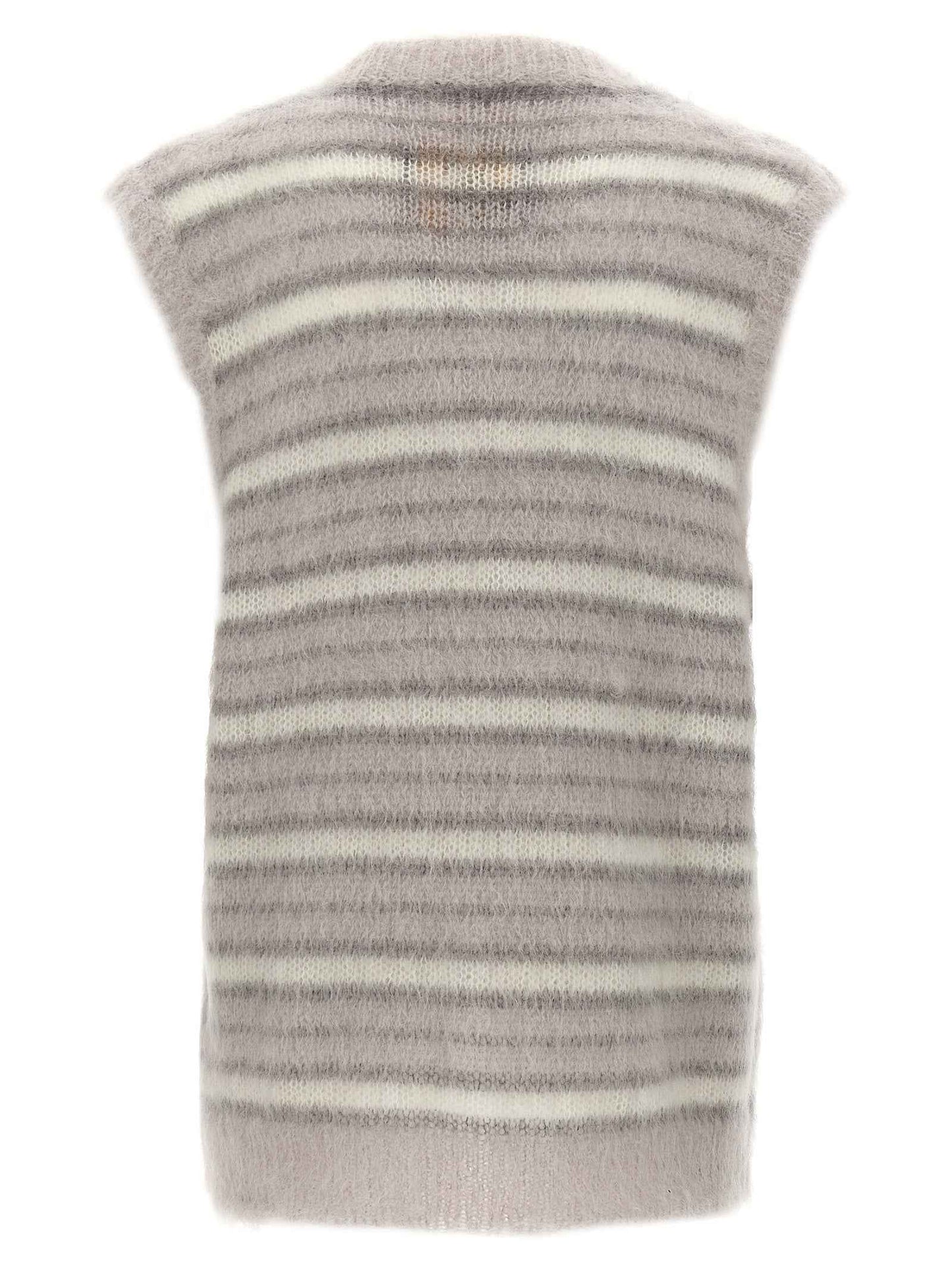 Gray Mohair Sweatshirt