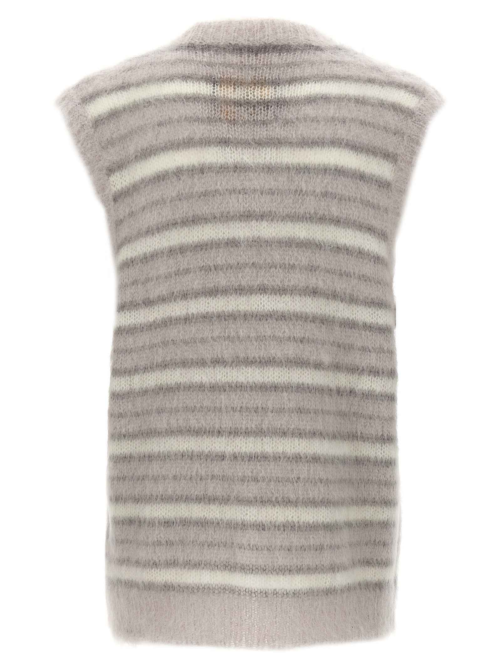 Gray Mohair Sweatshirt