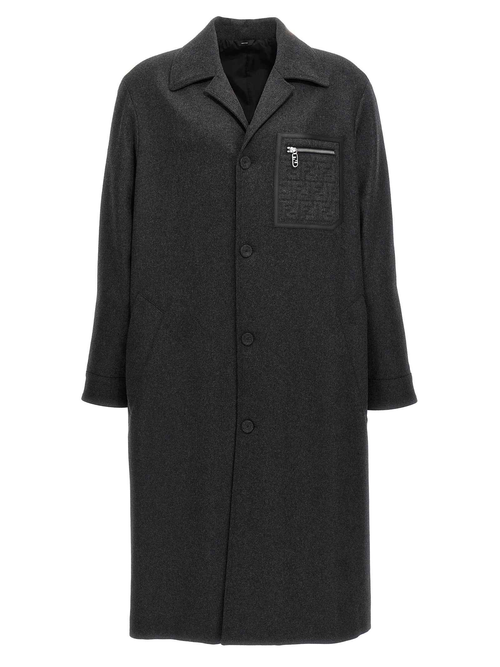 Gray Cashmere Coat