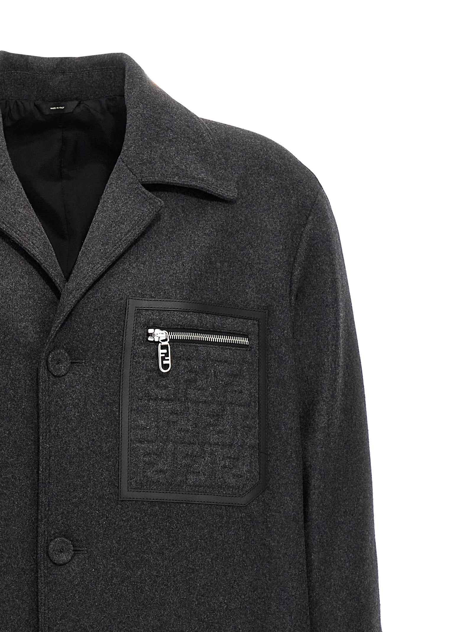 Gray Cashmere Coat