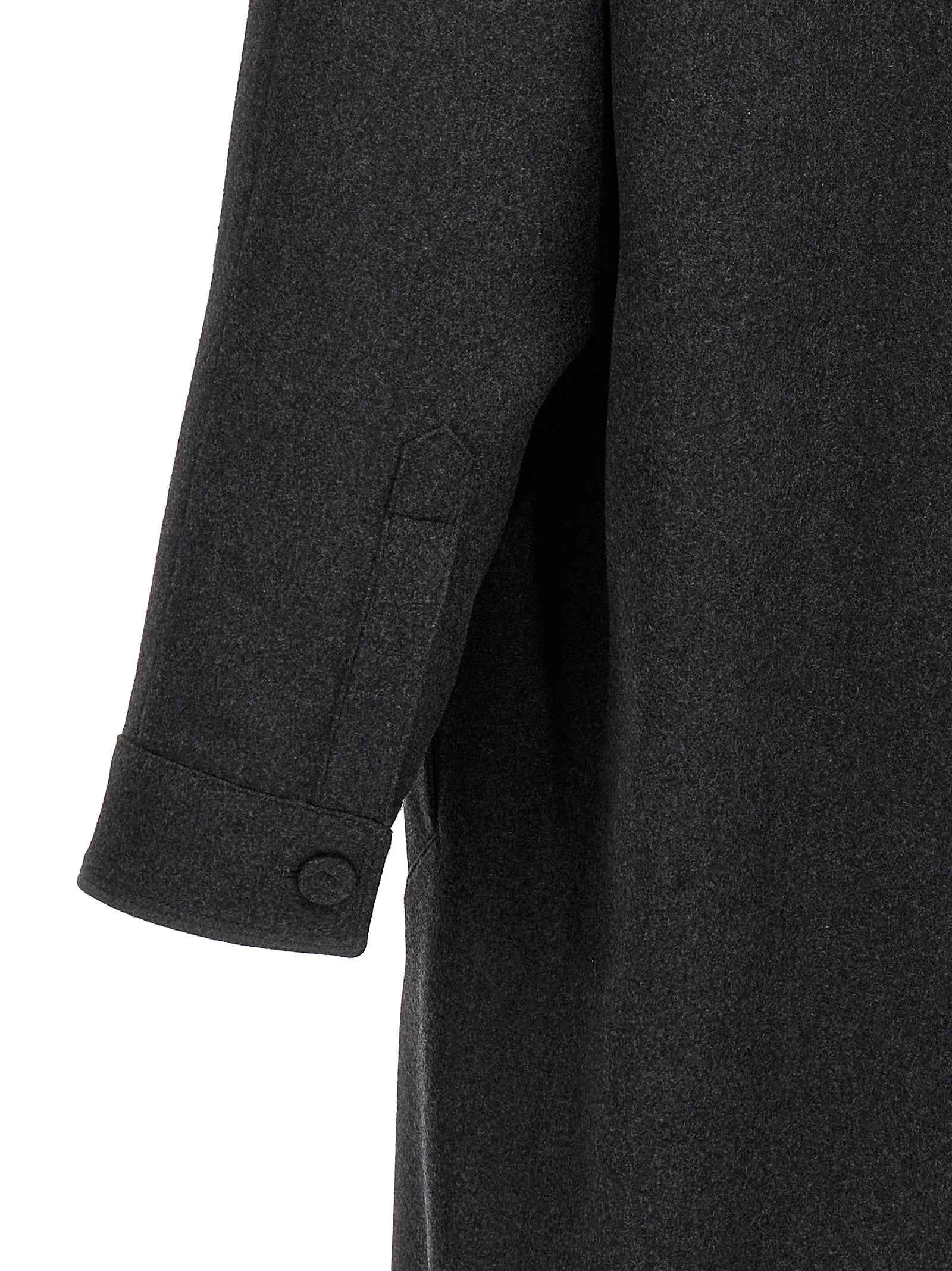 Gray Cashmere Coat