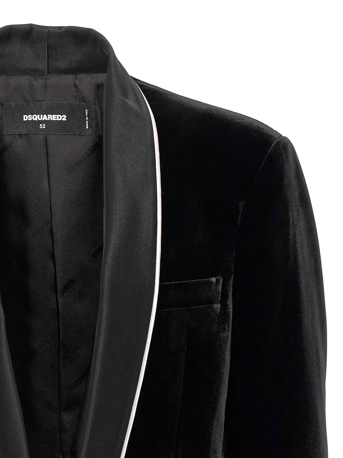 Black Viscose Blazer