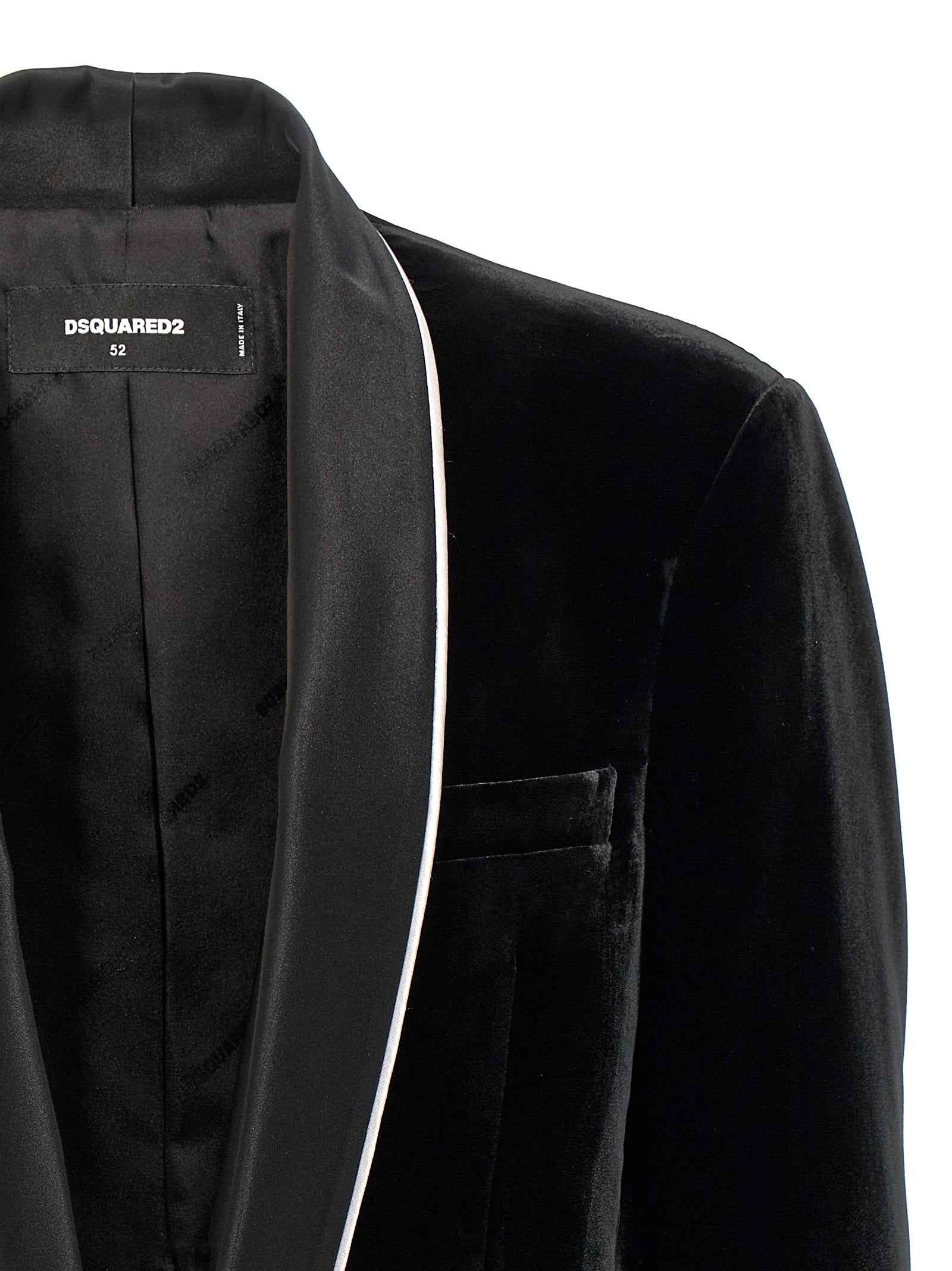 Black Viscose Blazer