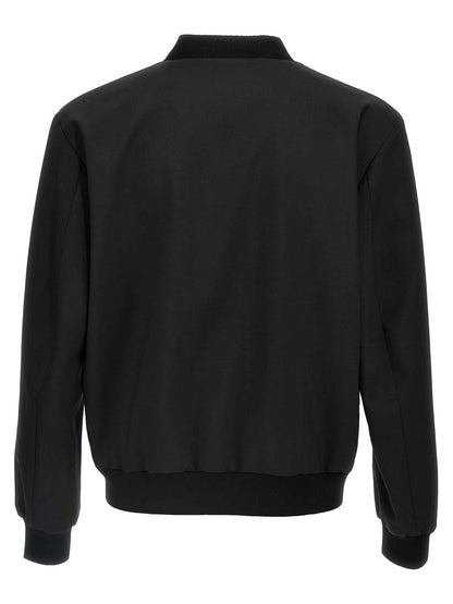 Black Wool Cardigan