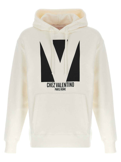 White Cotton Sweatshirt