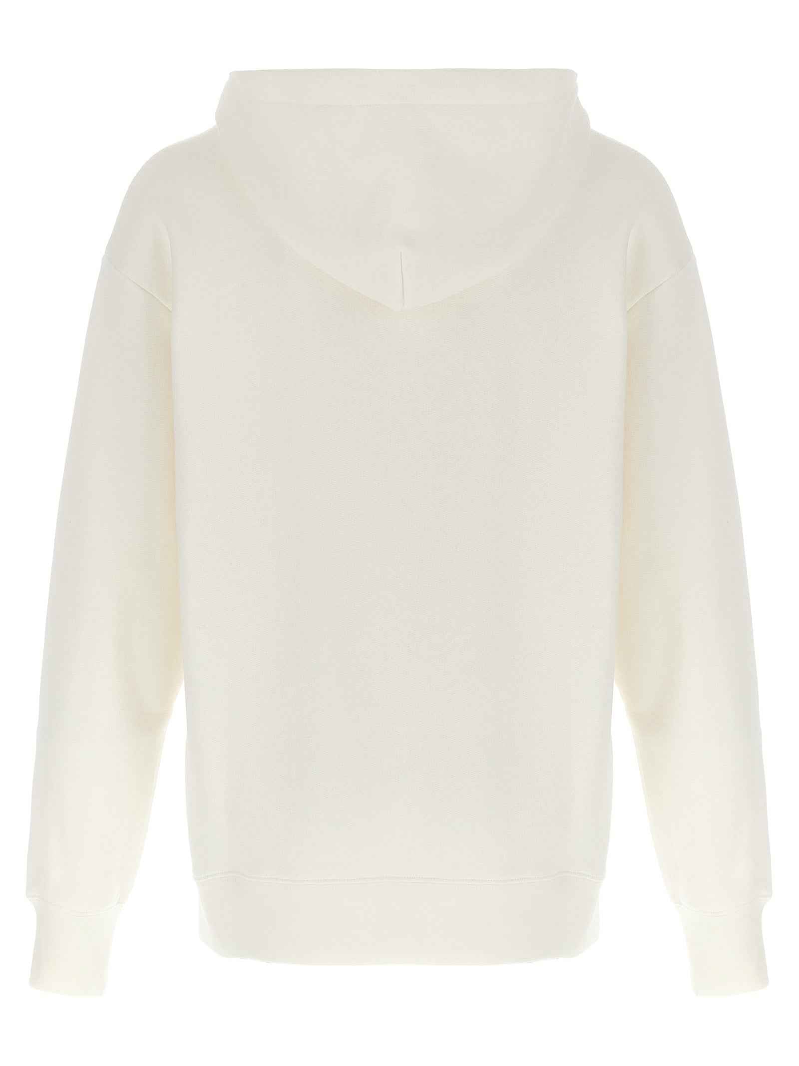 White Cotton Sweatshirt