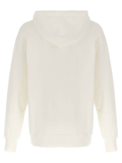 White Cotton Sweatshirt
