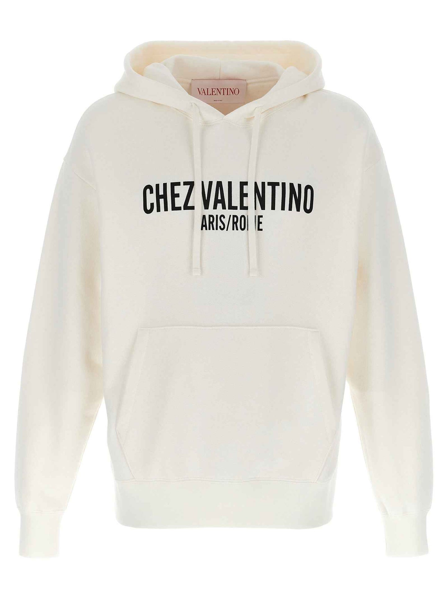 White Cotton Sweatshirt