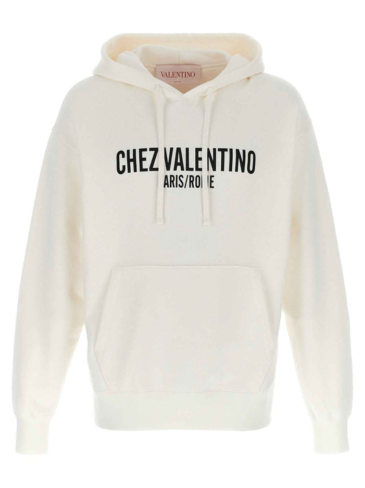White Cotton Sweatshirt