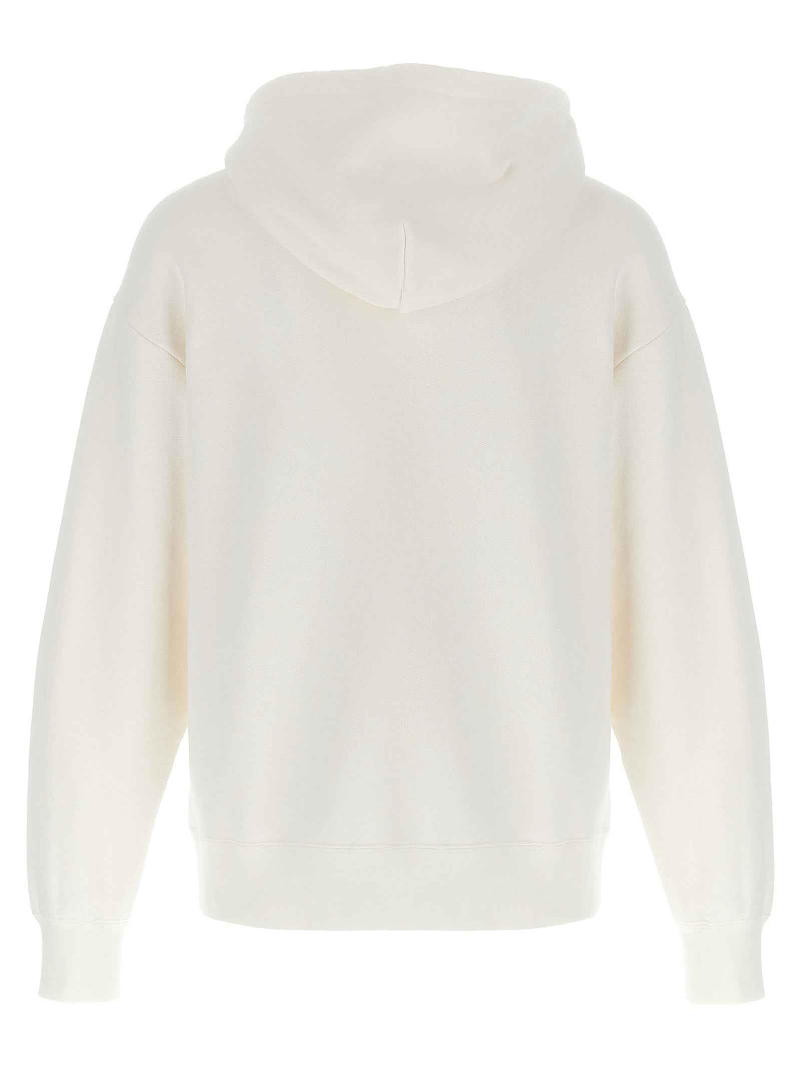 White Cotton Sweatshirt