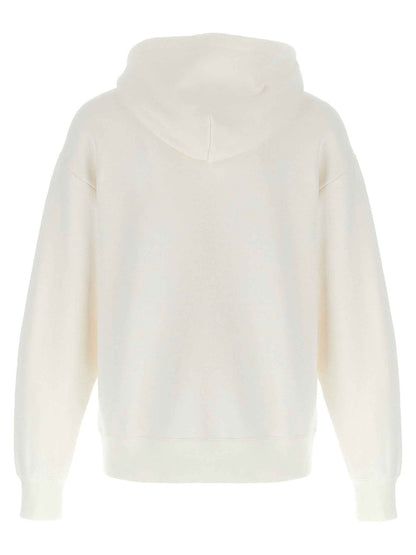 White Cotton Sweatshirt