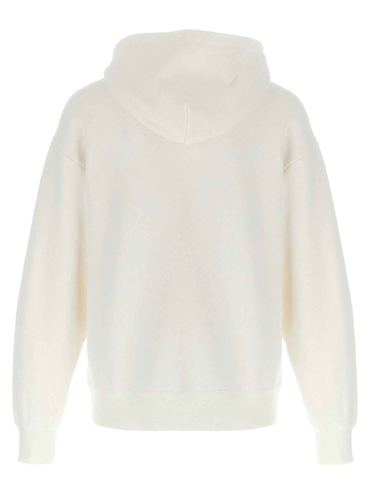 White Cotton Sweatshirt