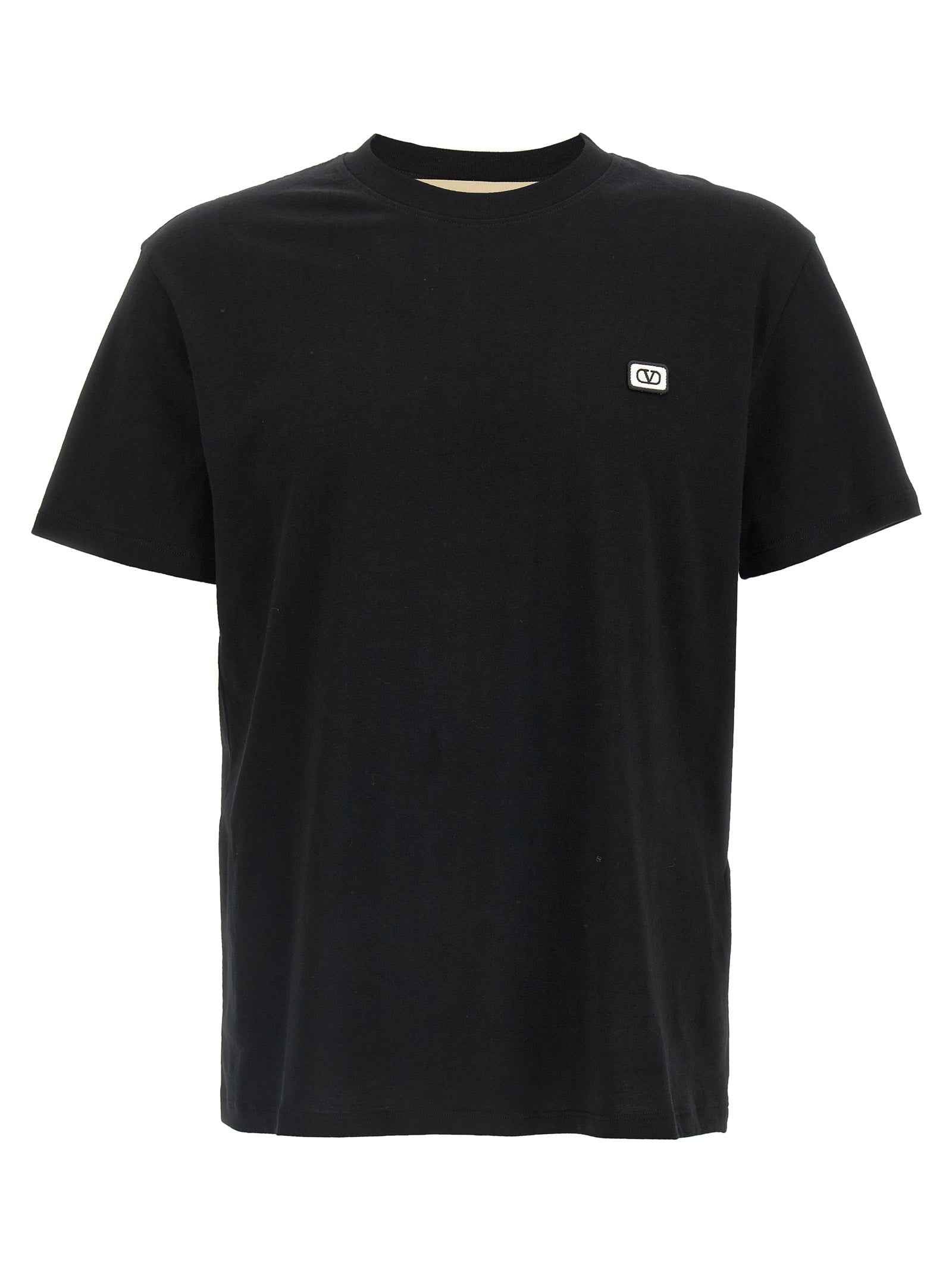 Black Cotton T-Shirt