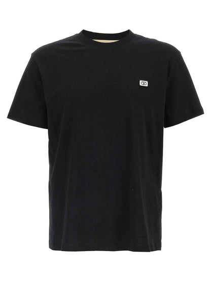 Black Cotton T-Shirt