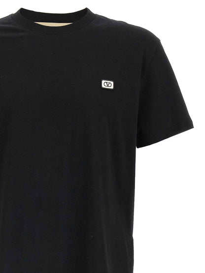 Black Cotton T-Shirt