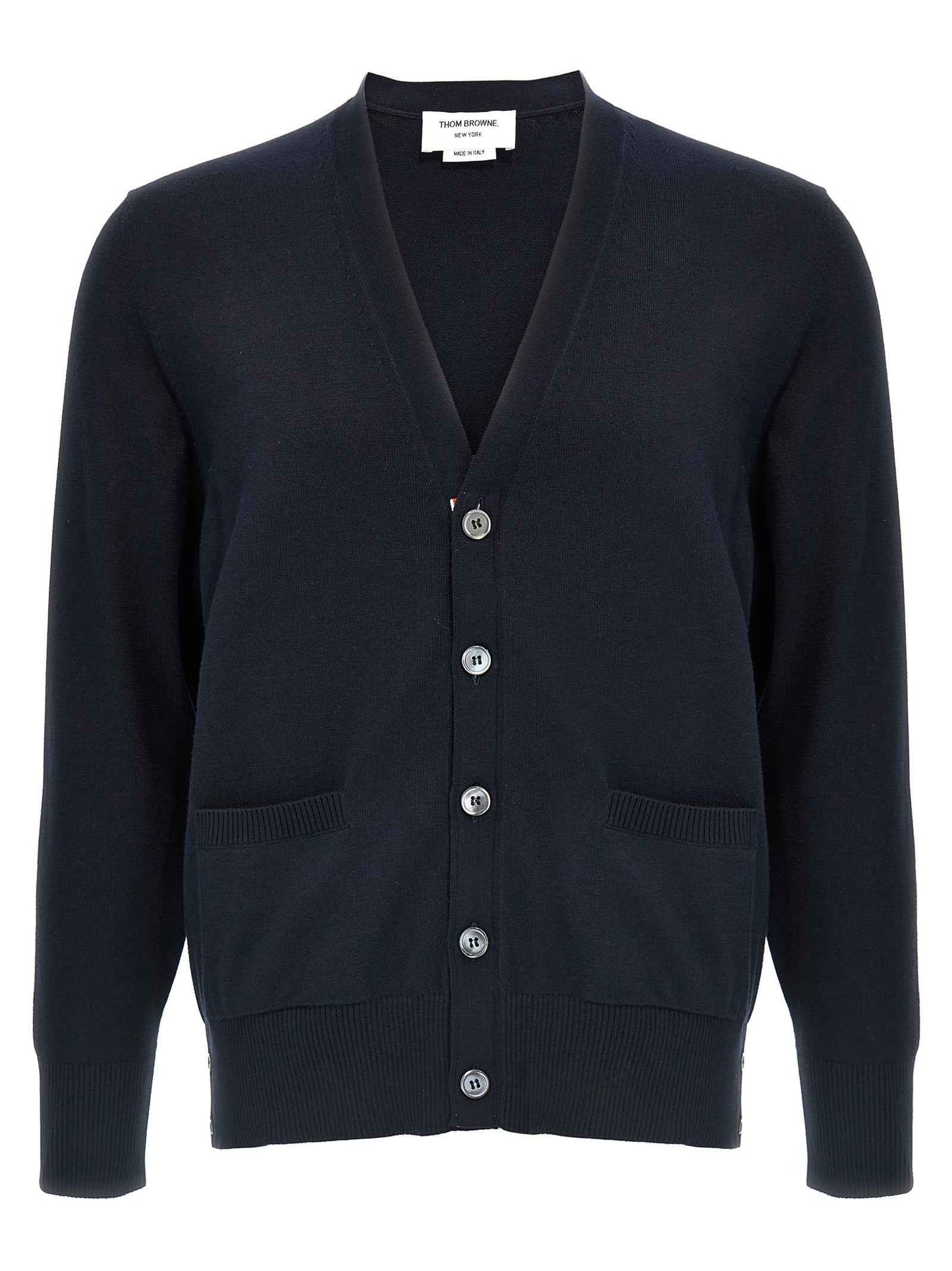 Blue Cotton Cardigan