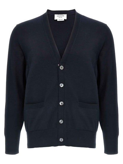 Blue Cotton Cardigan