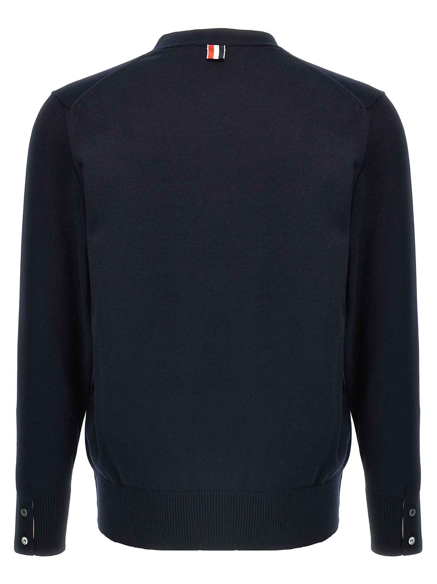 Blue Cotton Cardigan