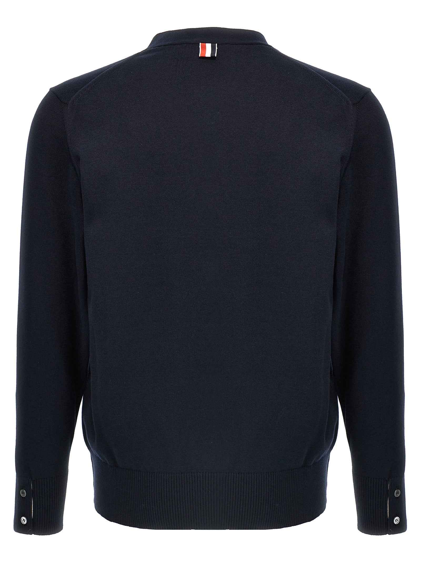 Blue Cotton Cardigan
