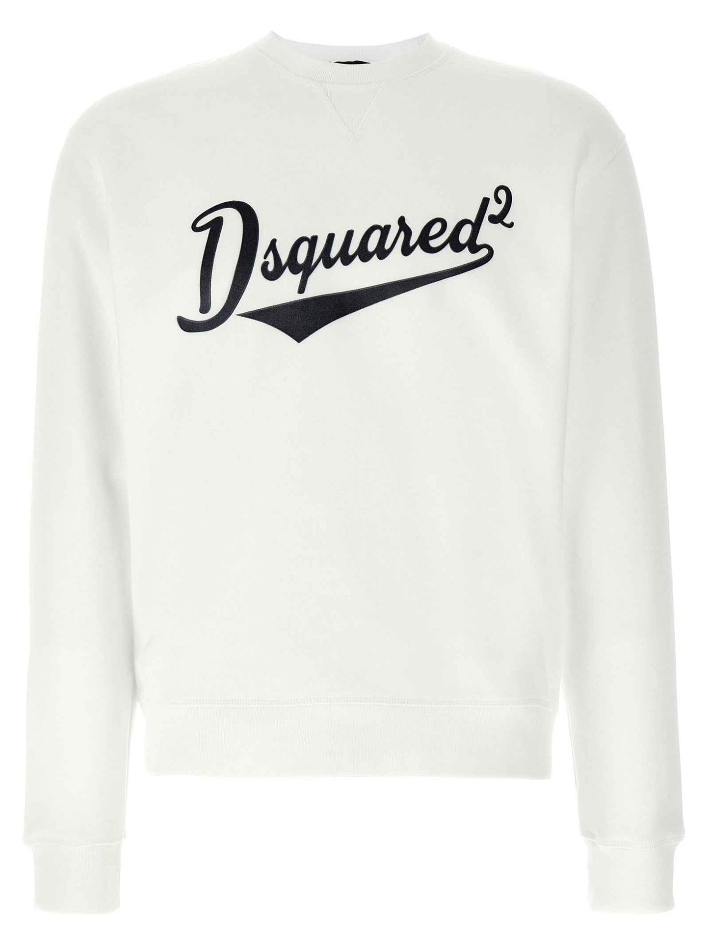 White Cotton Sweatshirt