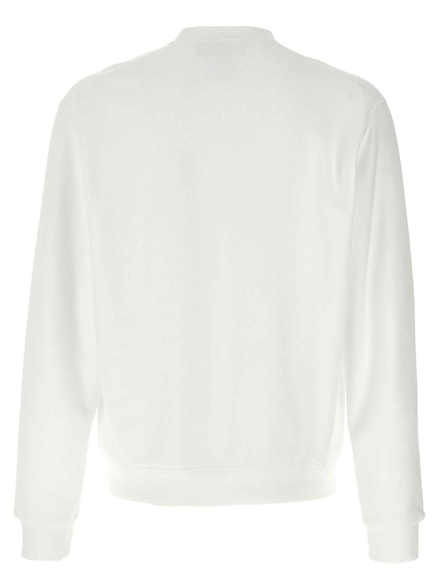 White Cotton Sweatshirt