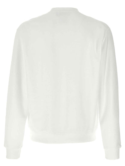 White Cotton Sweatshirt