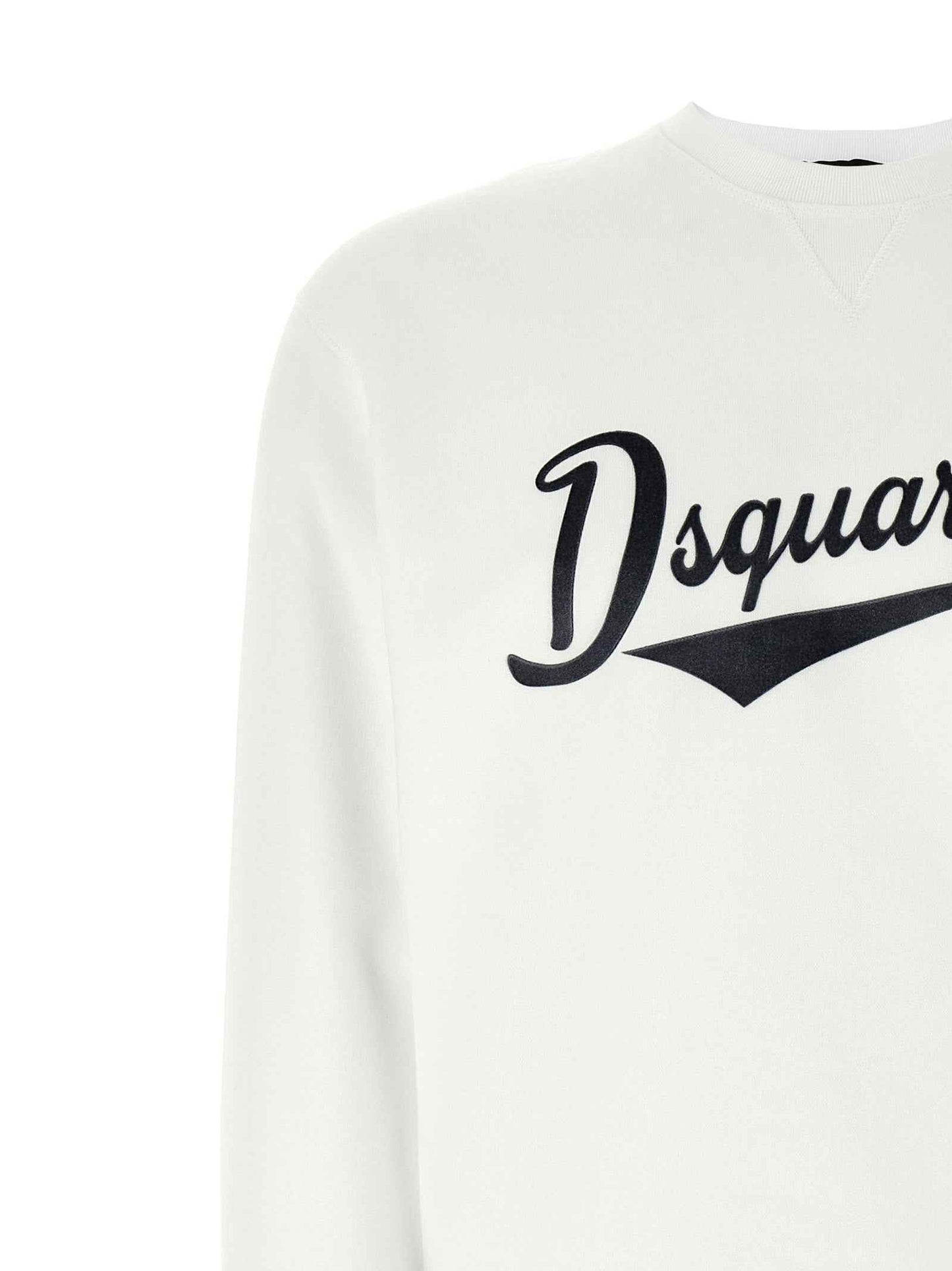 White Cotton Sweatshirt