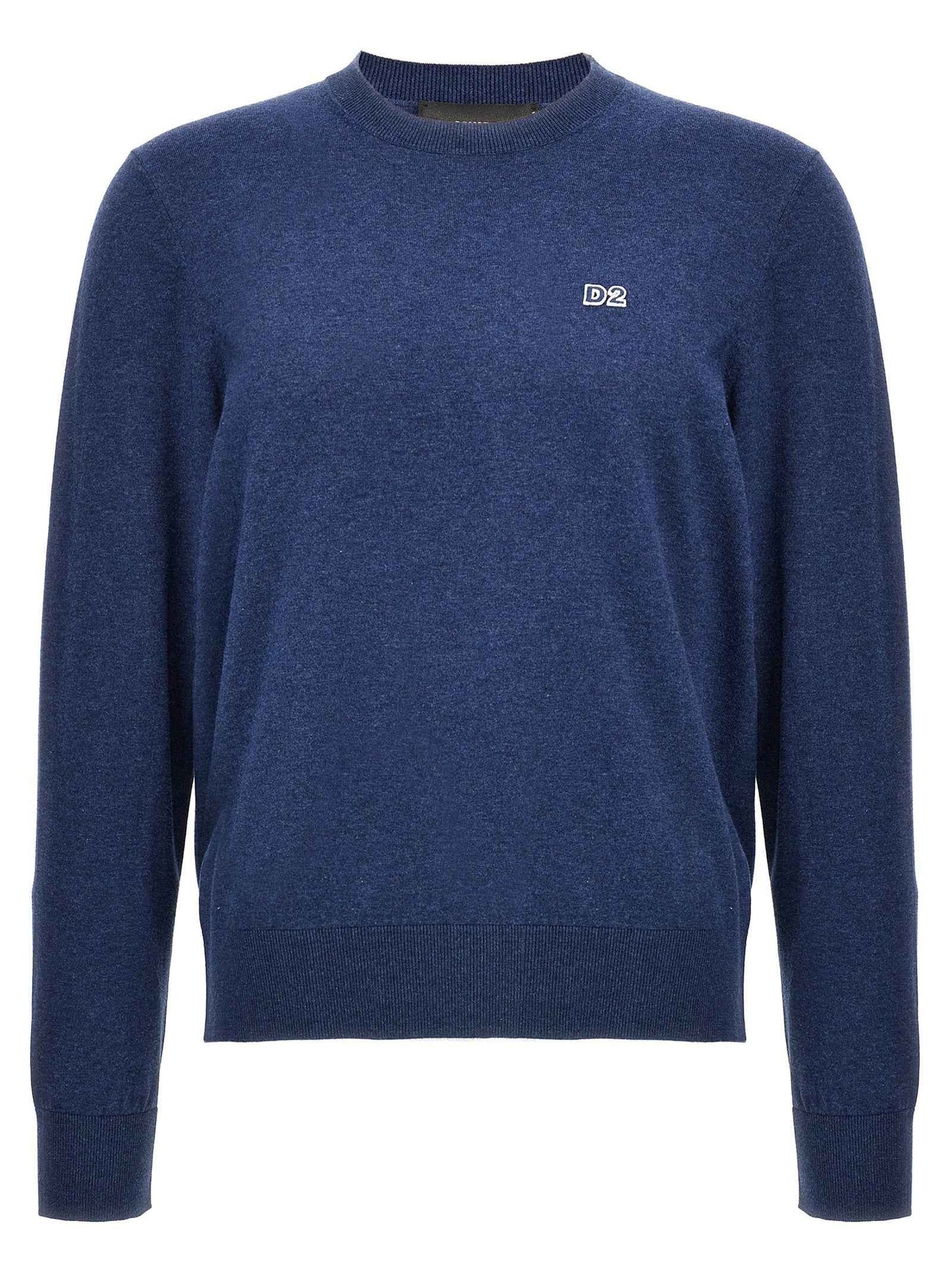 Blue Cotton Cardigan