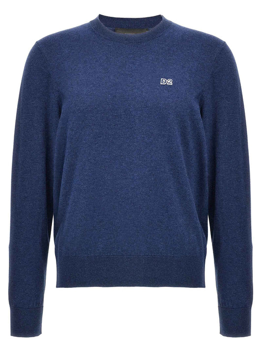 Blue Cotton Cardigan