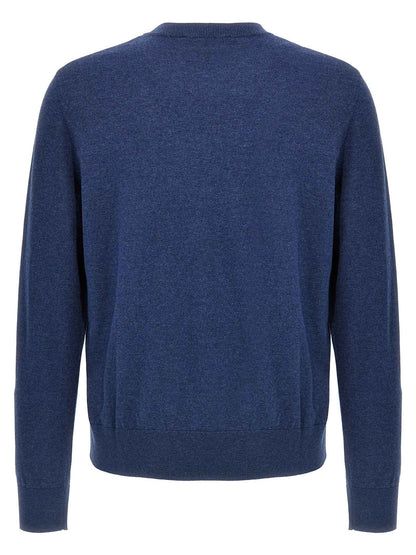 Blue Cotton Cardigan