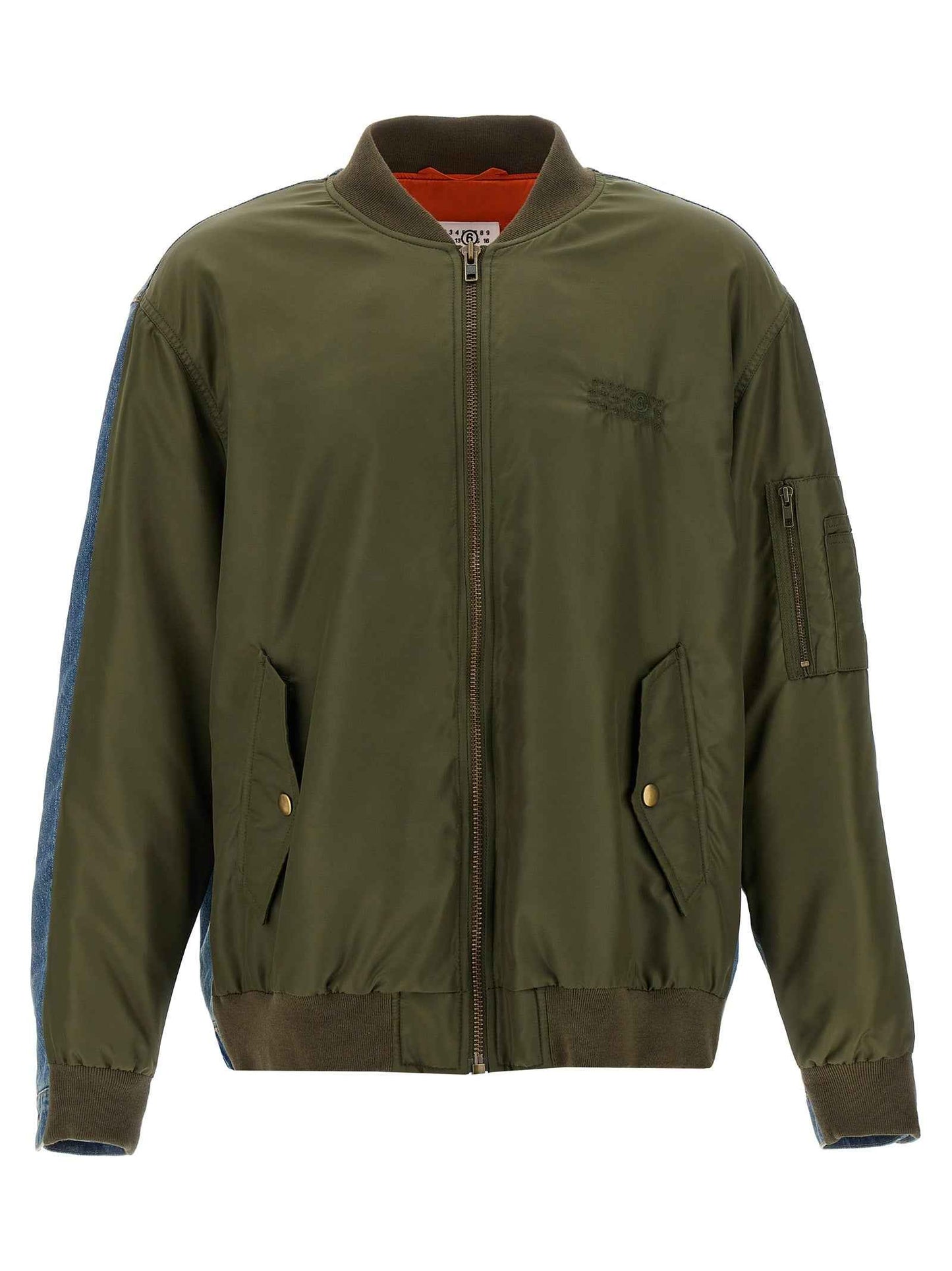 Multicolor Polyamide Bomber