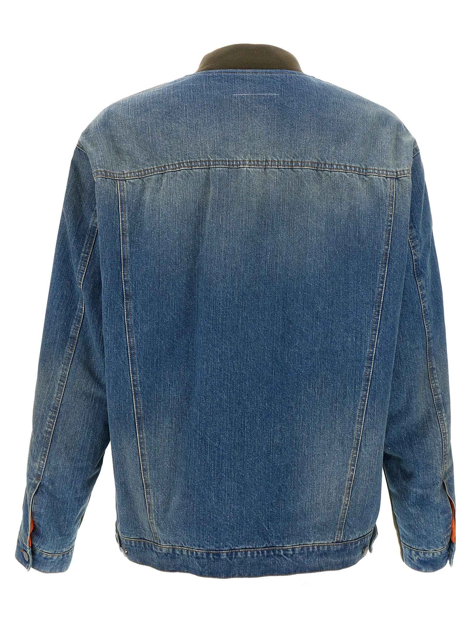 Multicolor Polyamide Bomber