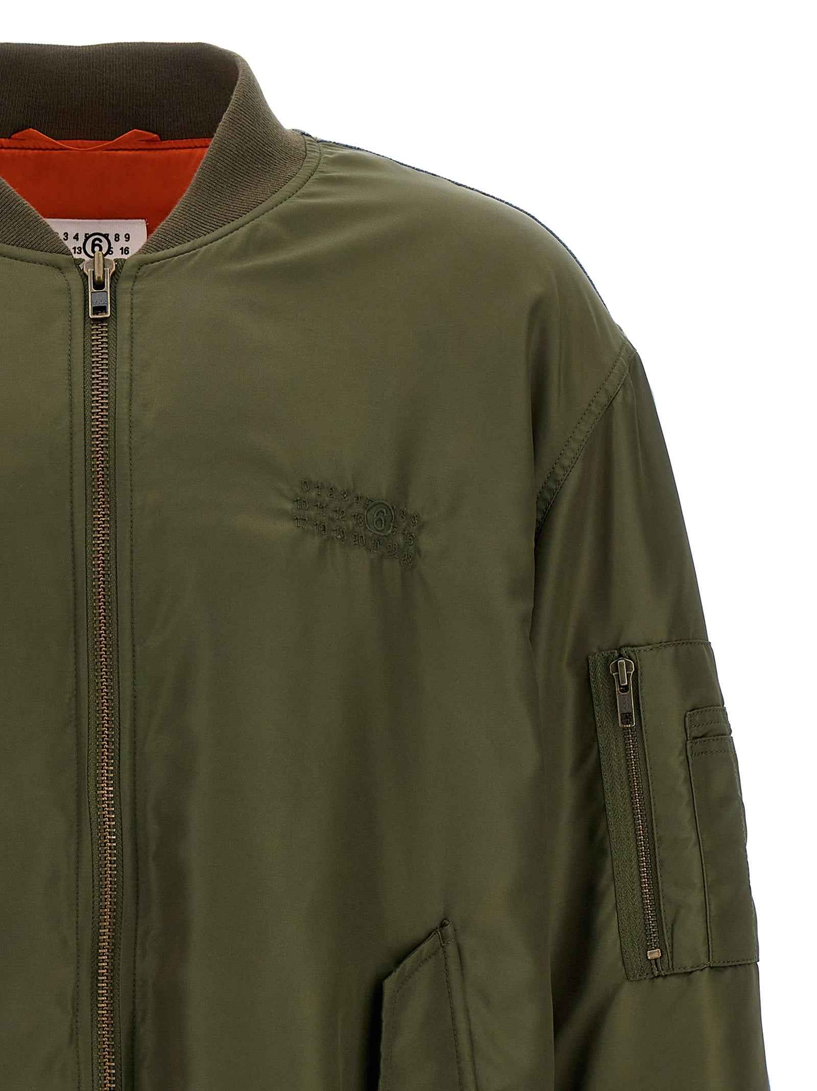 Multicolor Polyamide Bomber