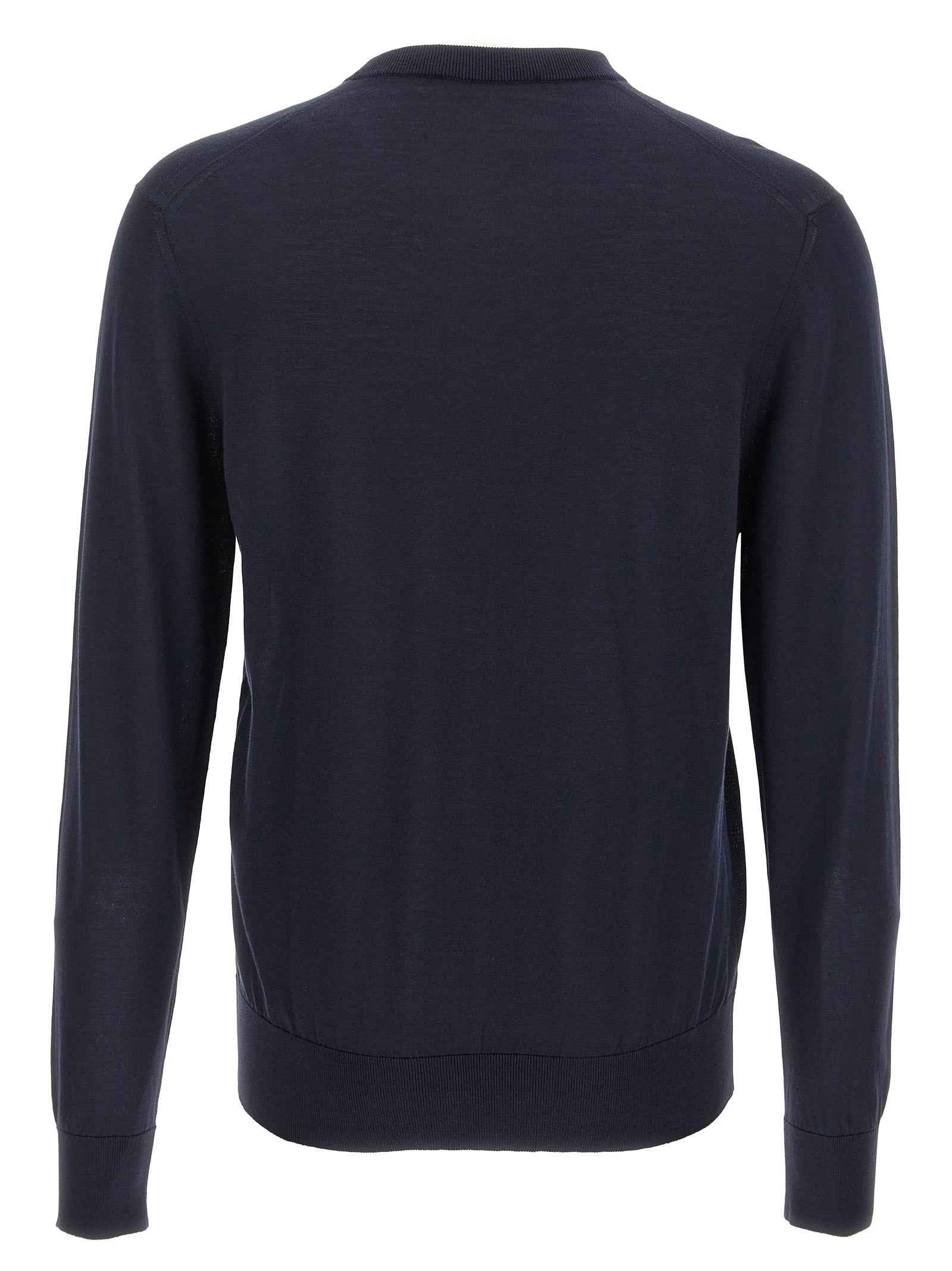 Blue Silk Cardigan