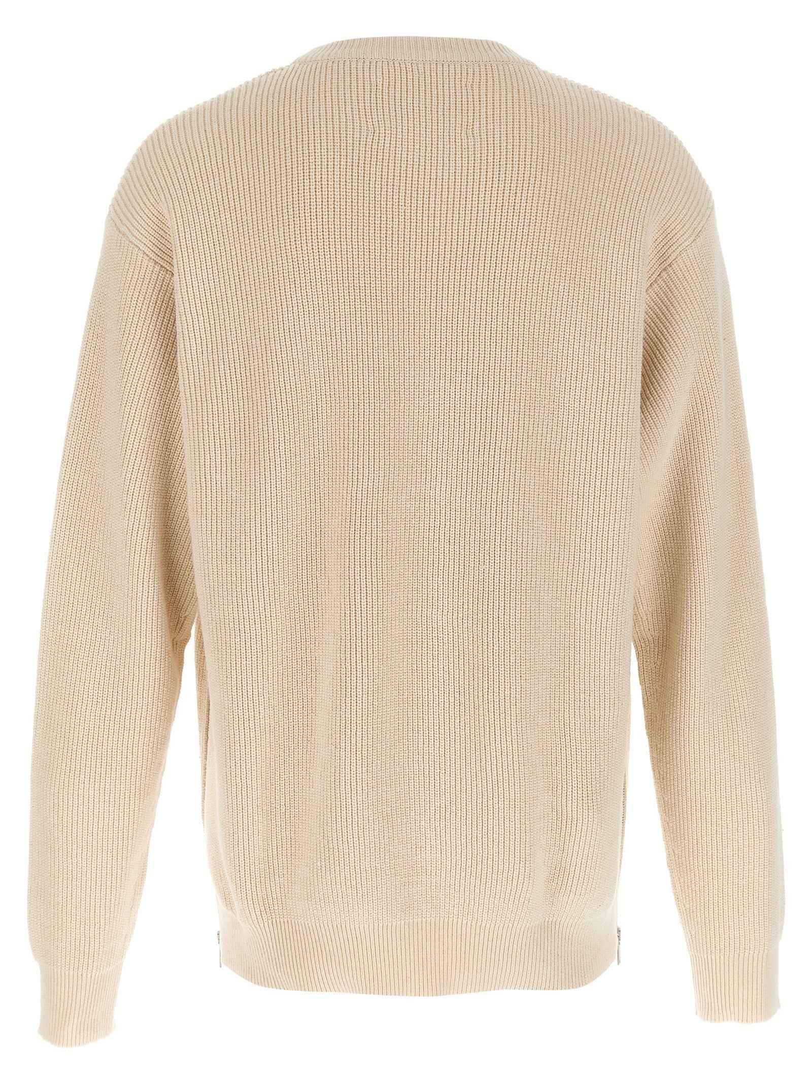 Beige Cotton Cardigan