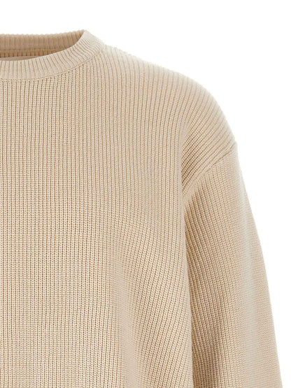 Beige Cotton Cardigan