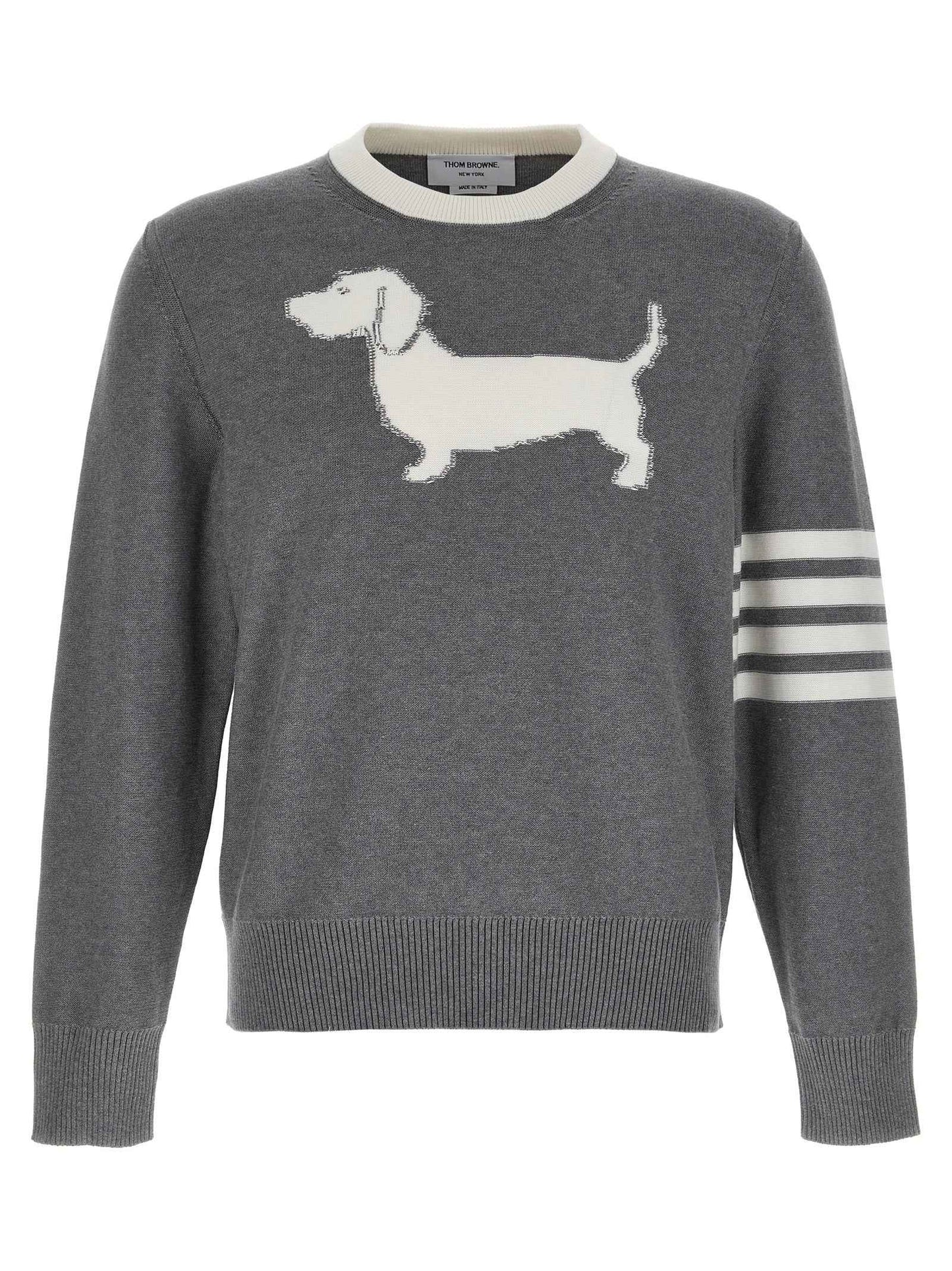 Gray Cotton Cardigan