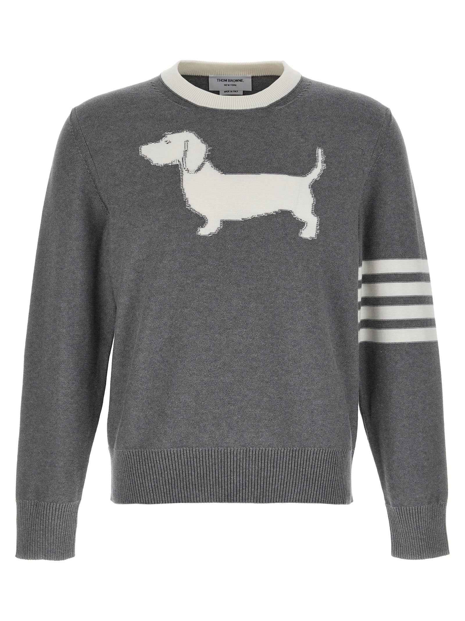 Gray Cotton Cardigan