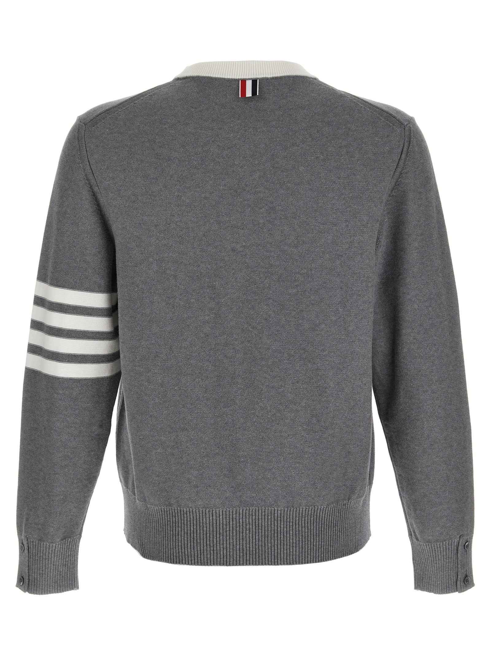 Gray Cotton Cardigan