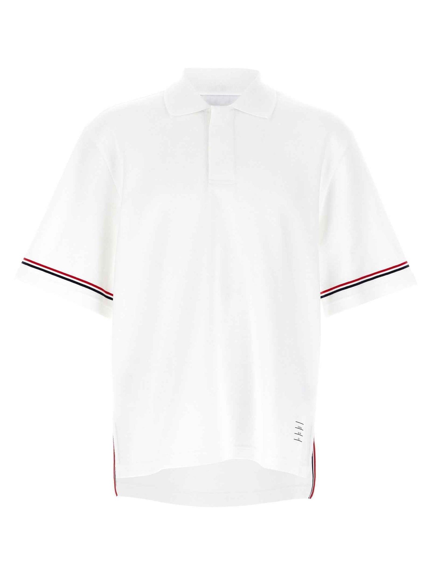 White Cotton Polo Shirt