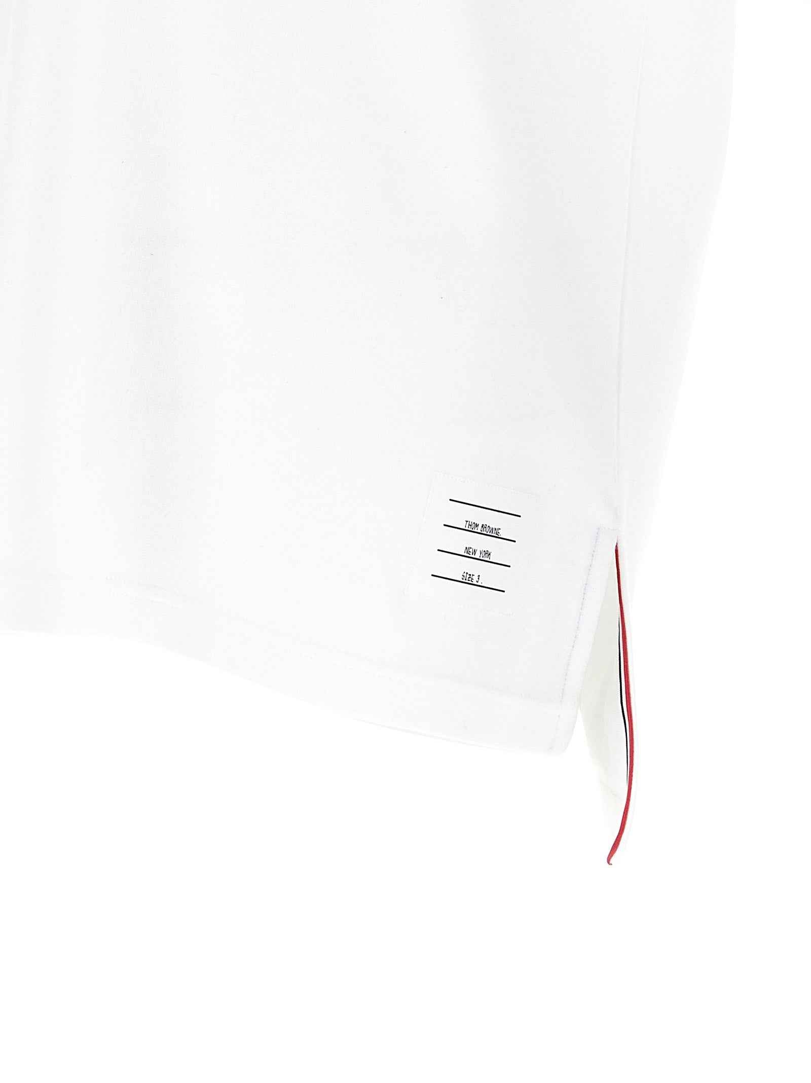 White Cotton Polo Shirt