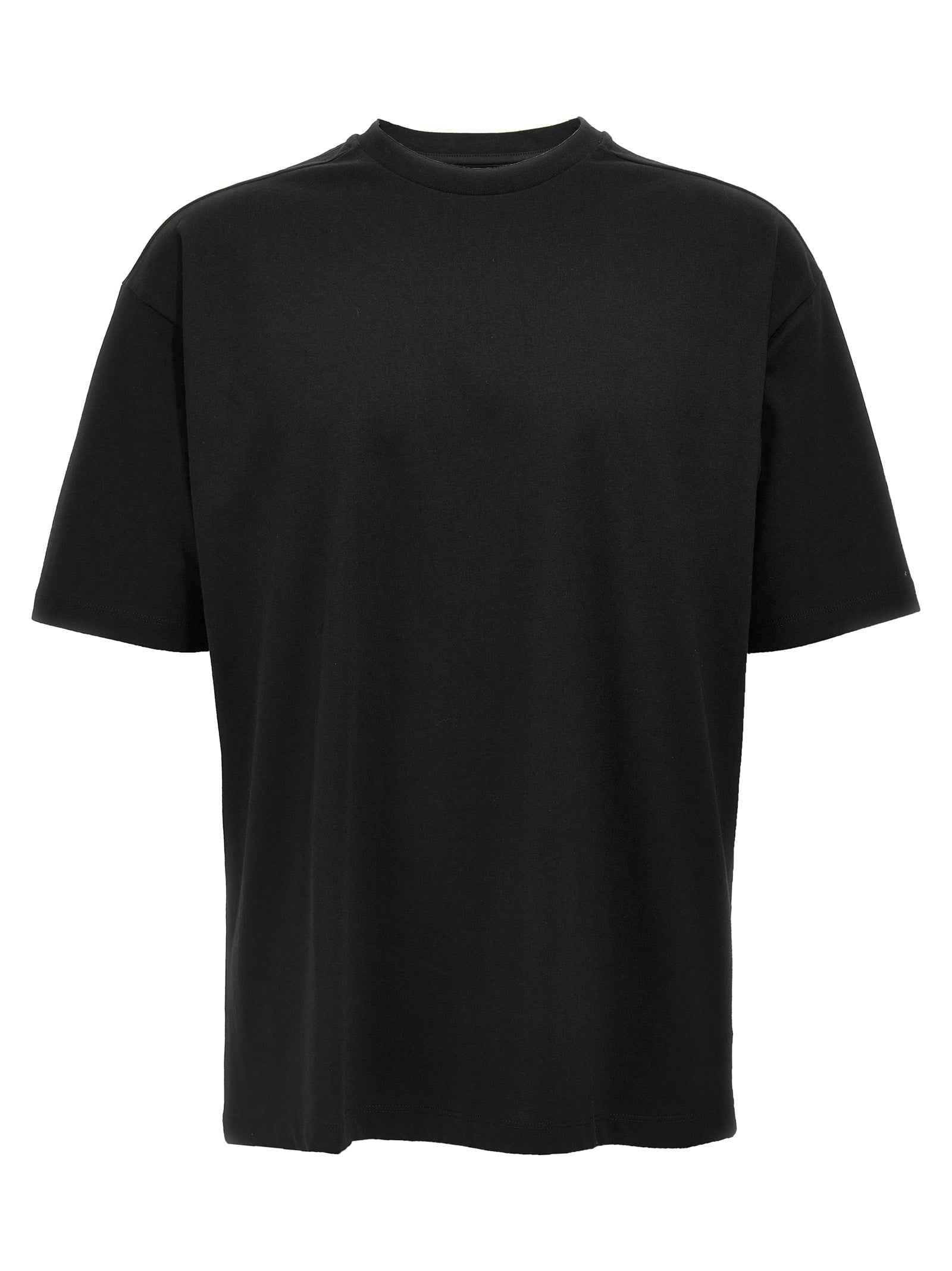 Black Cotton T-Shirt