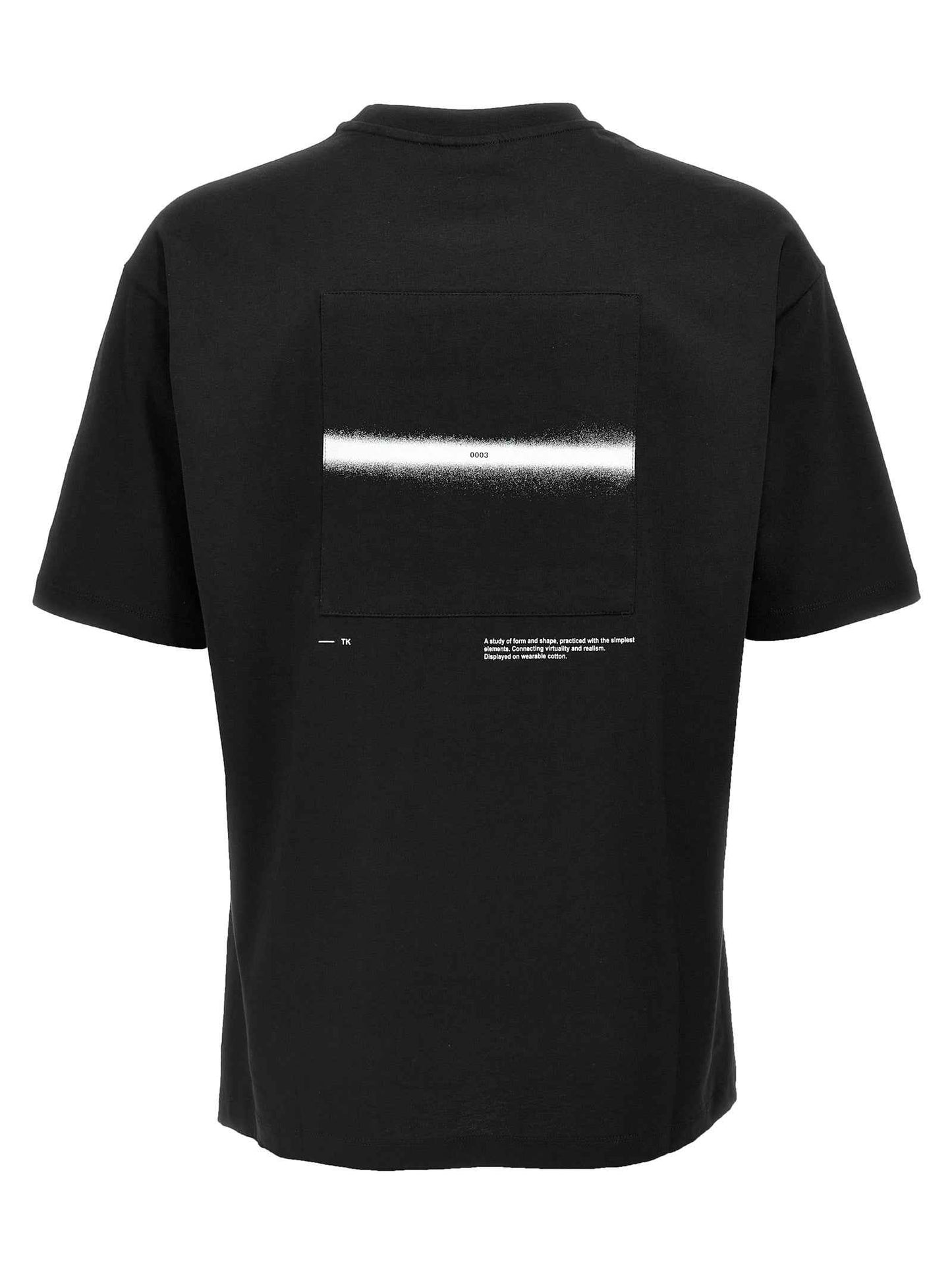 Black Cotton T-Shirt