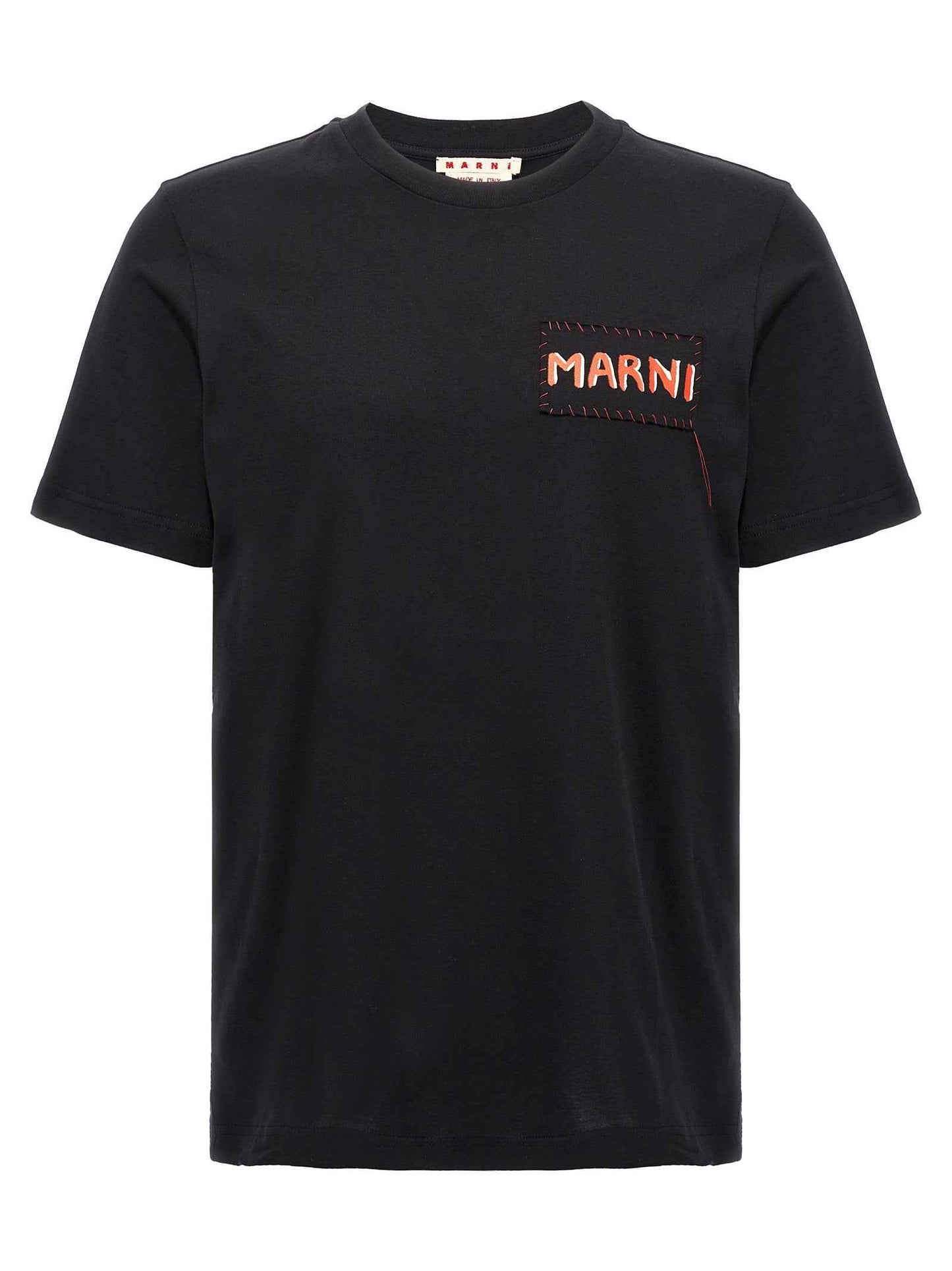 Black Cotton T-Shirt